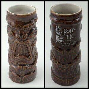 Vintage Stephen Crane Kon Tiki Mug Montreal Restaurant Sheraton Mt Royal Canada